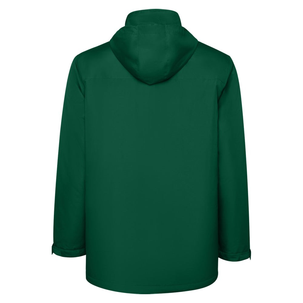 Bottle Green - Back - Roly Mens America Padded Parka