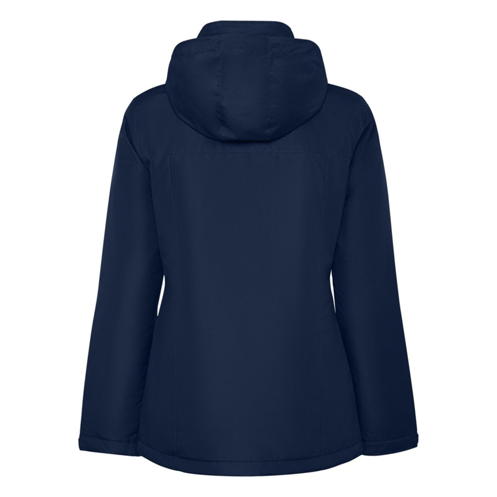 Navy Blue - Back - Roly Womens-Ladies America Padded Parka