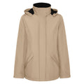 Dark Sand - Front - Roly Womens-Ladies America Padded Parka