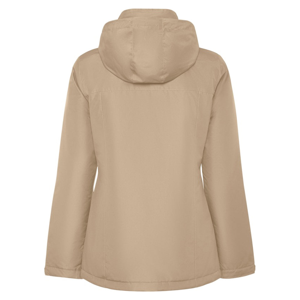 Dark Sand - Back - Roly Womens-Ladies America Padded Parka