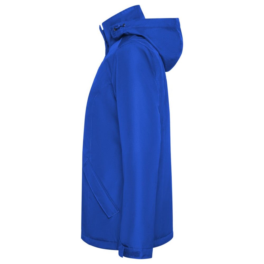 Royal Blue - Side - Roly Womens-Ladies America Padded Parka