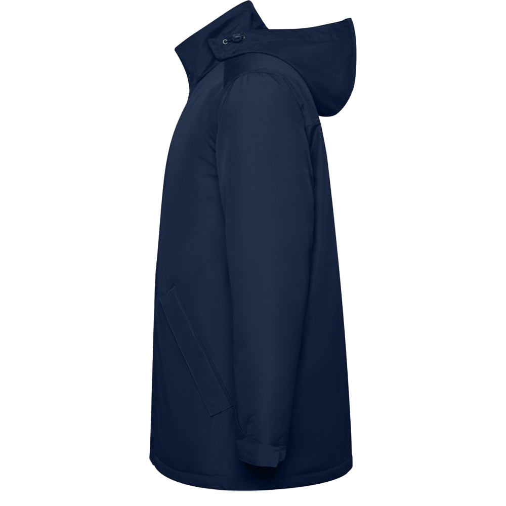 Navy Blue - Side - Roly Childrens-Kids America Padded Parka
