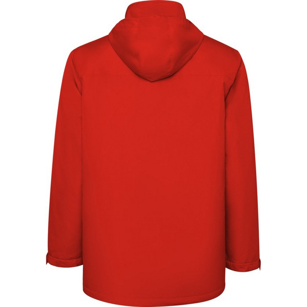 Red - Back - Roly Childrens-Kids America Padded Parka