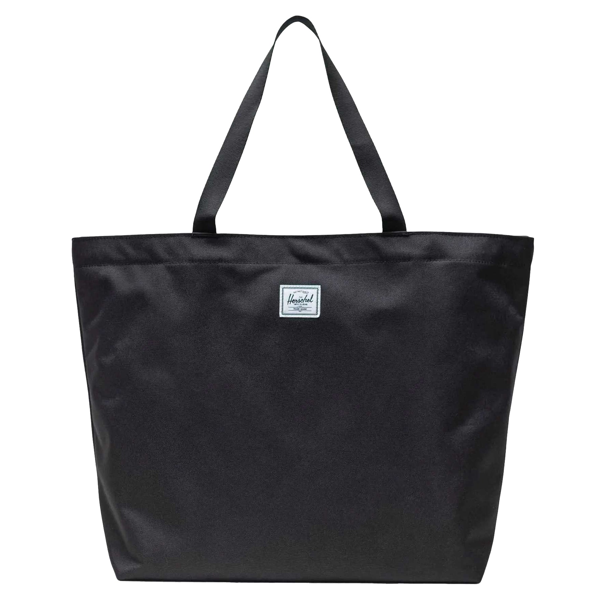 Solid Black - Front - Herschel Classic Recycled 19L Tote Bag