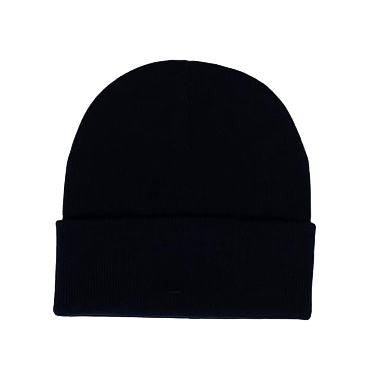 Solid Black - Back - Herschel Elmer Ribbed Beanie