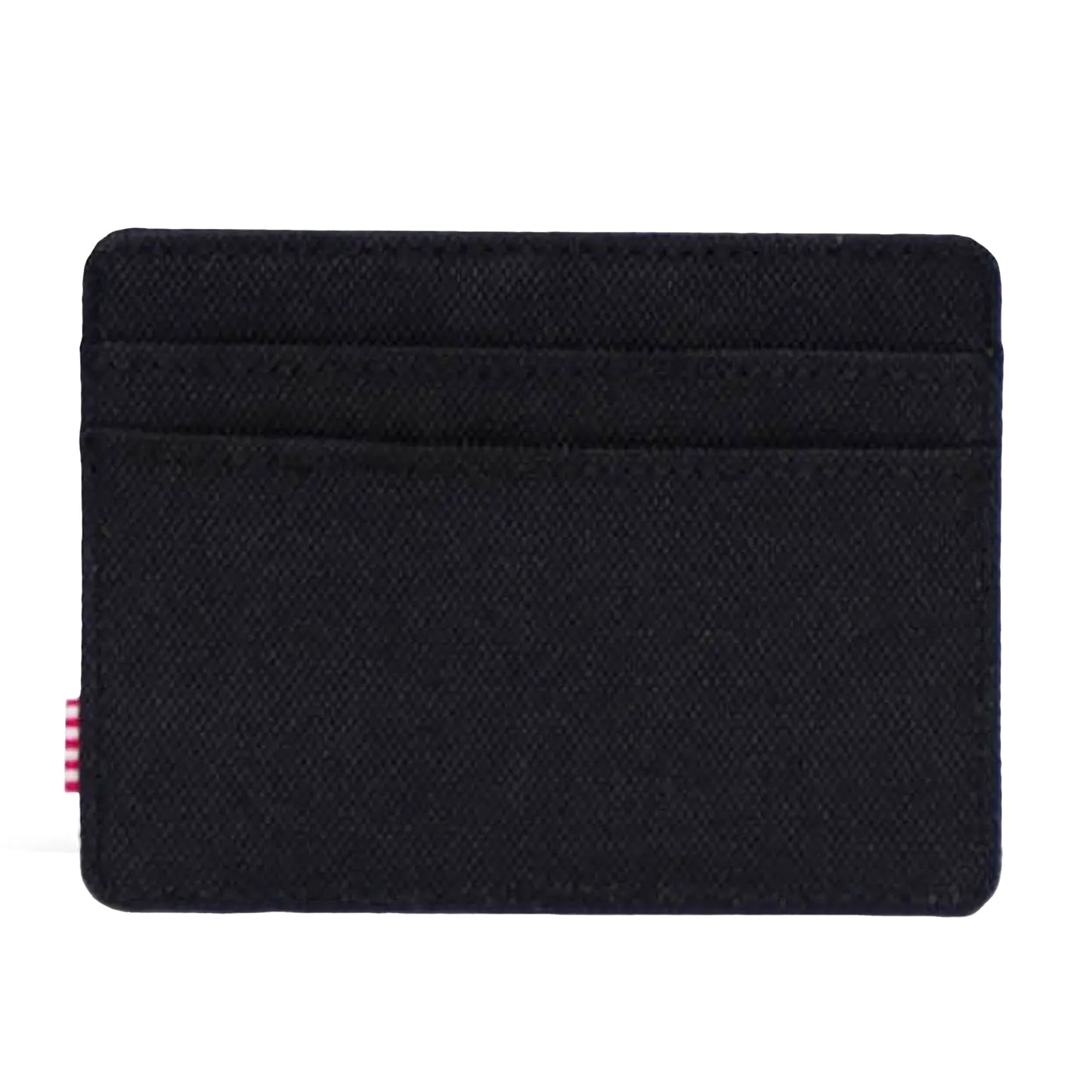 Solid Black - Back - Herschel Charlie RFID Blocking Card Holder
