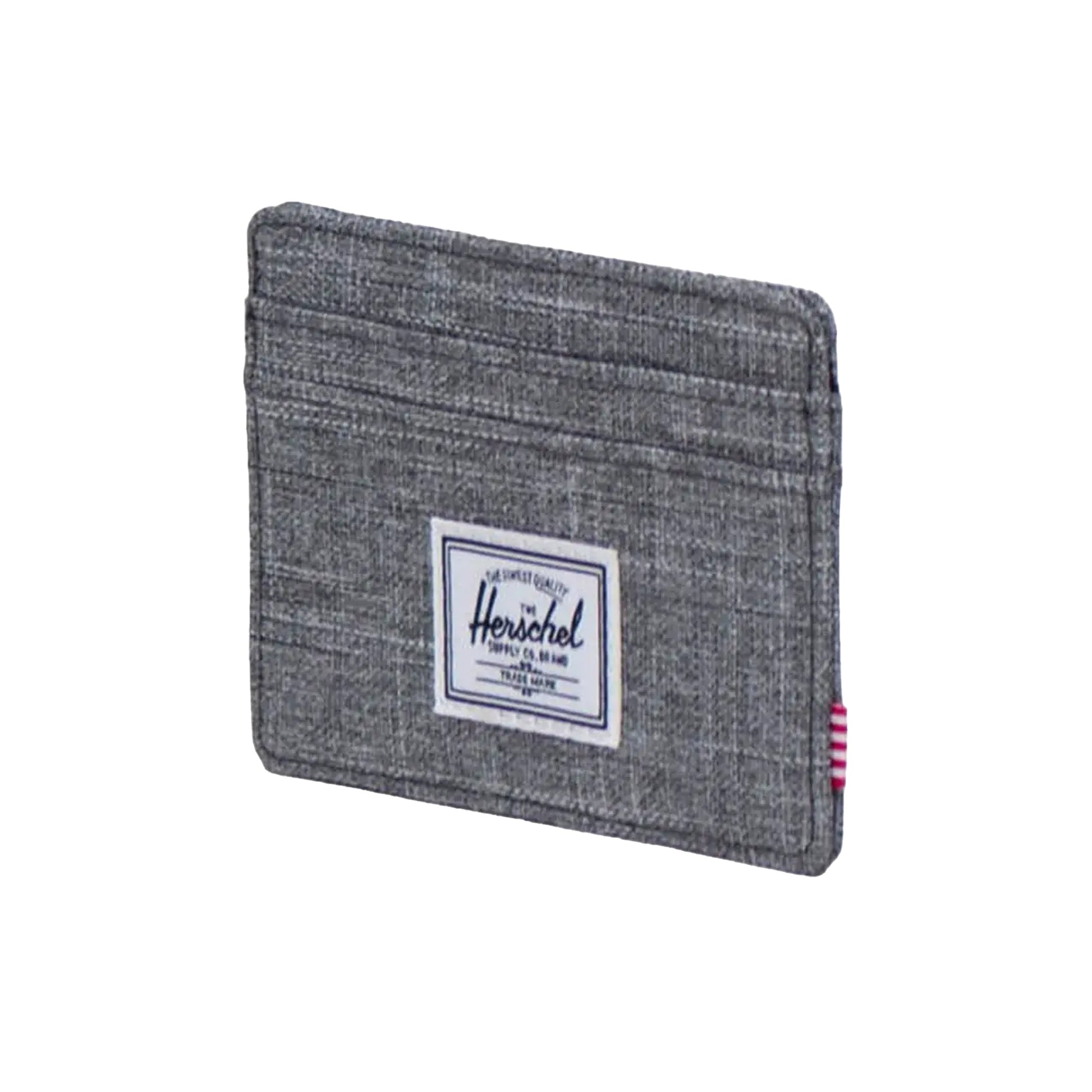 Heather Grey - Side - Herschel Charlie RFID Blocking Card Holder