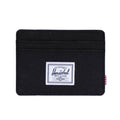 Solid Black - Front - Herschel Charlie RFID Blocking Card Holder