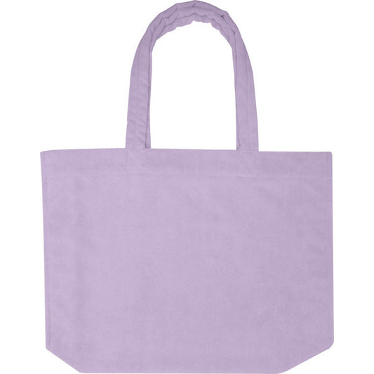 Lilac - Front - Floso Siam Terrycloth Beach Recycled 13L Tote Bag