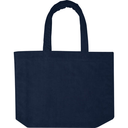Navy - Front - Floso Siam Terrycloth Beach Recycled 13L Tote Bag