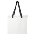 White - Back - Floso RPET Foldable 16L Tote Bag