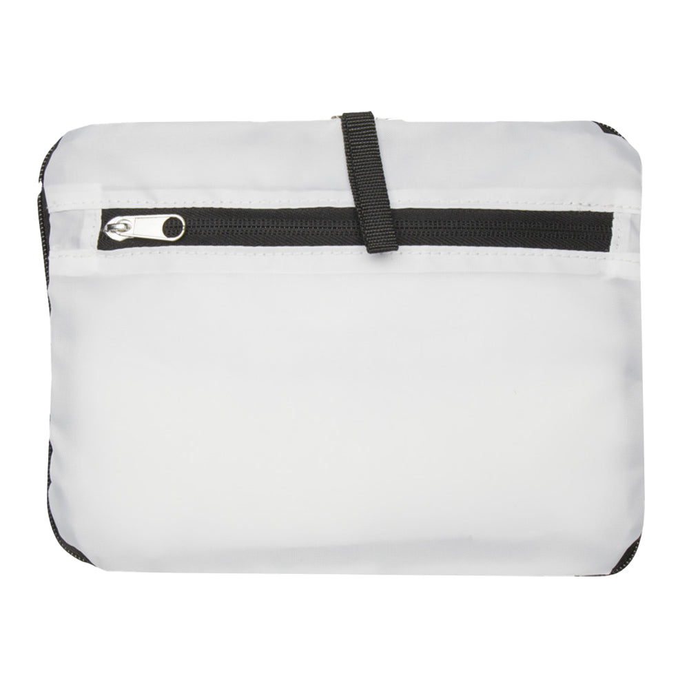 White - Side - Floso RPET Foldable 16L Tote Bag