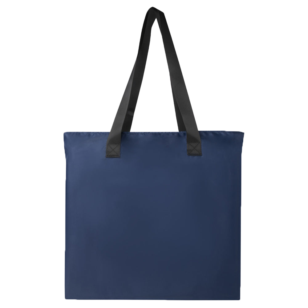 Navy - Back - Floso RPET Foldable 16L Tote Bag