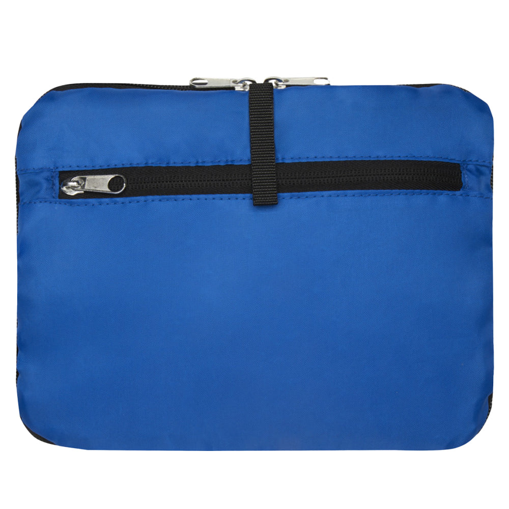 Royal Blue - Side - Floso RPET Foldable 16L Tote Bag