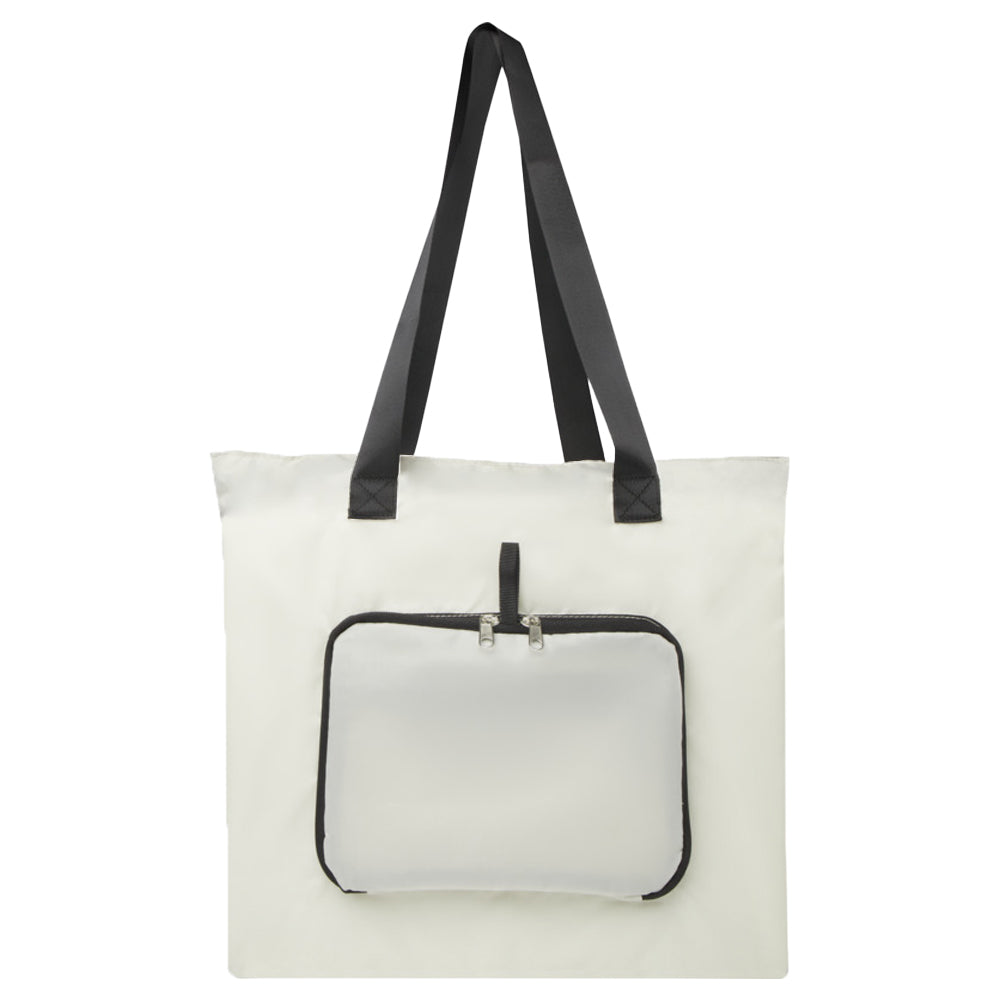 Sandstone - Front - Floso RPET Foldable 16L Tote Bag