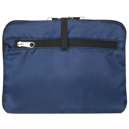 Navy - Side - Floso RPET Foldable 15L Backpack