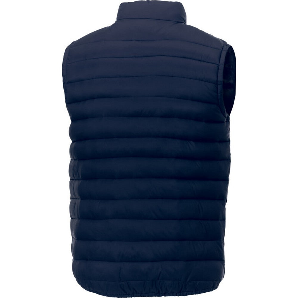 Navy - Back - Elevate Mens Pallas Insulated Body Warmer