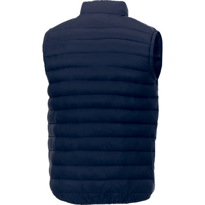 Navy - Back - Elevate Mens Pallas Insulated Body Warmer