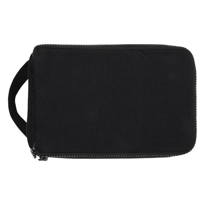 Solid Black - Back - Pack Recycled Aware Toiletry Bag