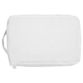 White - Side - Pack Recycled Aware Toiletry Bag