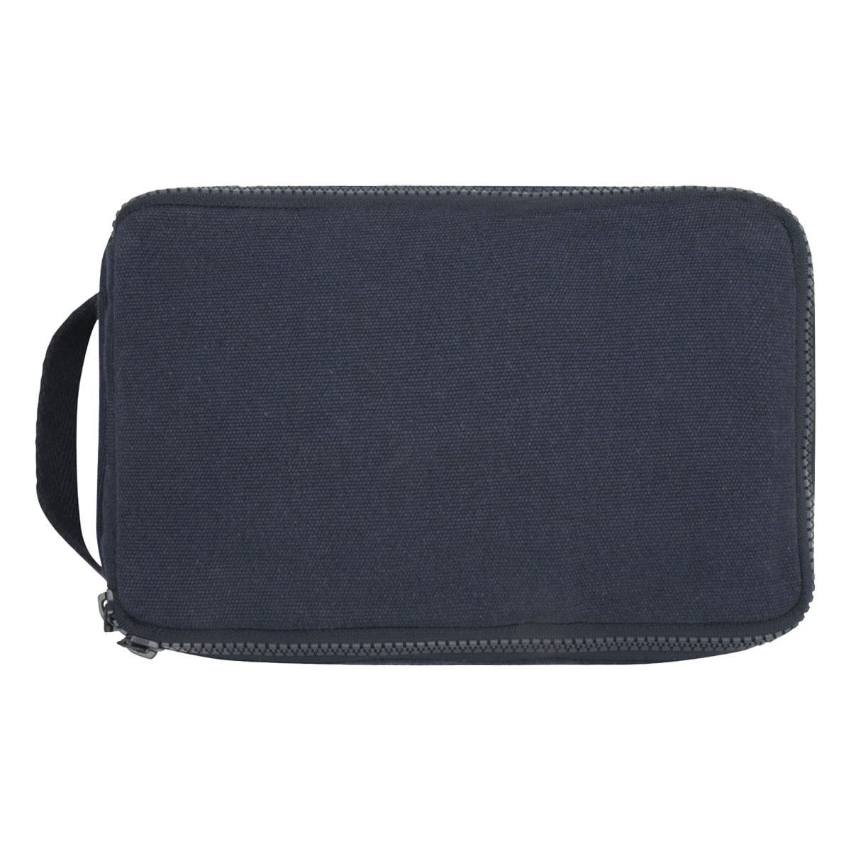 Navy - Side - Pack Recycled Aware Toiletry Bag