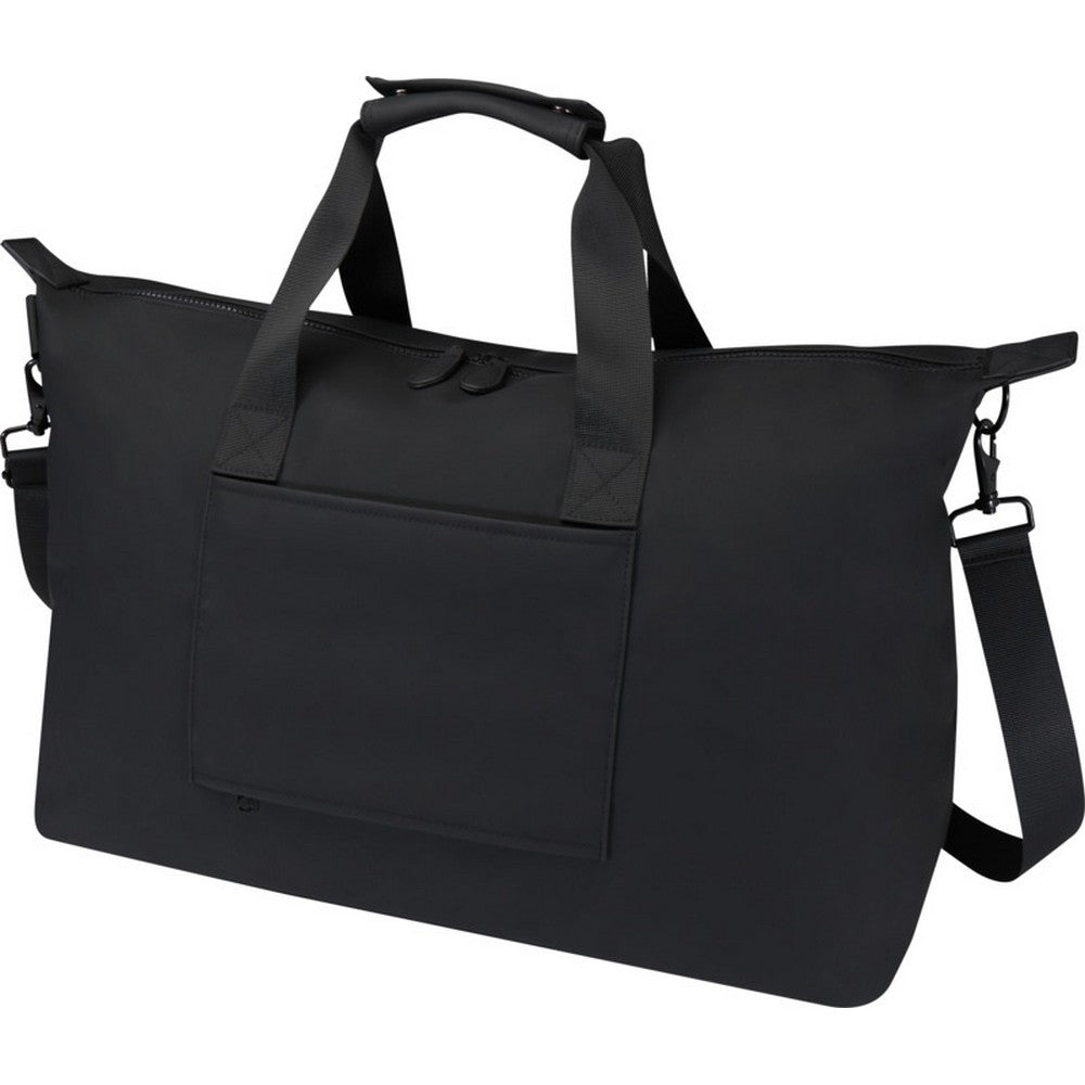 Solid Black - Lifestyle - Floso Turner Recycled 36L Pickleball Duffel Bag