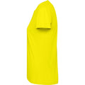 Fluorescent Yellow - Lifestyle - Roly Womens-Ladies Estoril Short-Sleeved T-Shirt