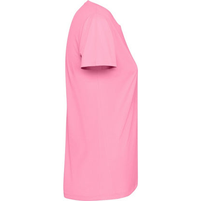 Silk Pink - Side - Roly Womens-Ladies Estoril Short-Sleeved T-Shirt