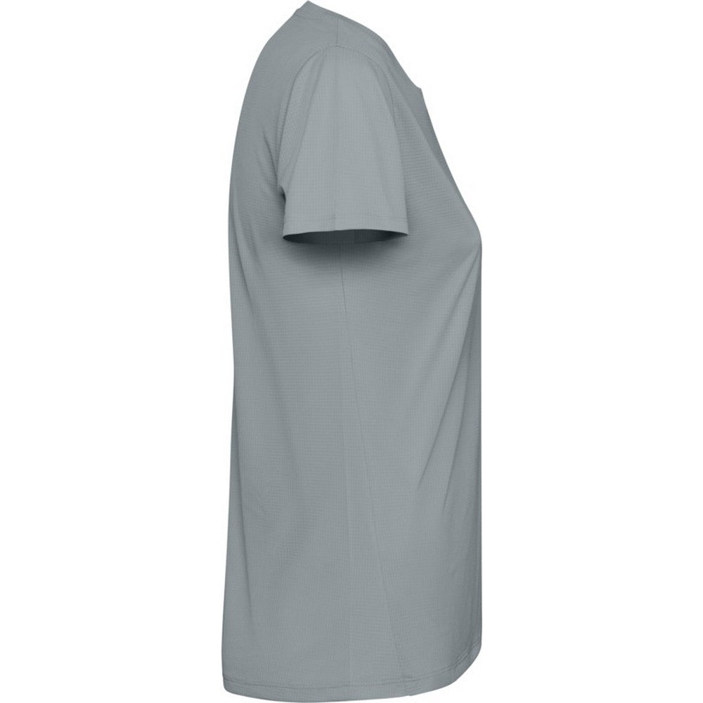 Grey - Side - Roly Womens-Ladies Estoril Short-Sleeved T-Shirt