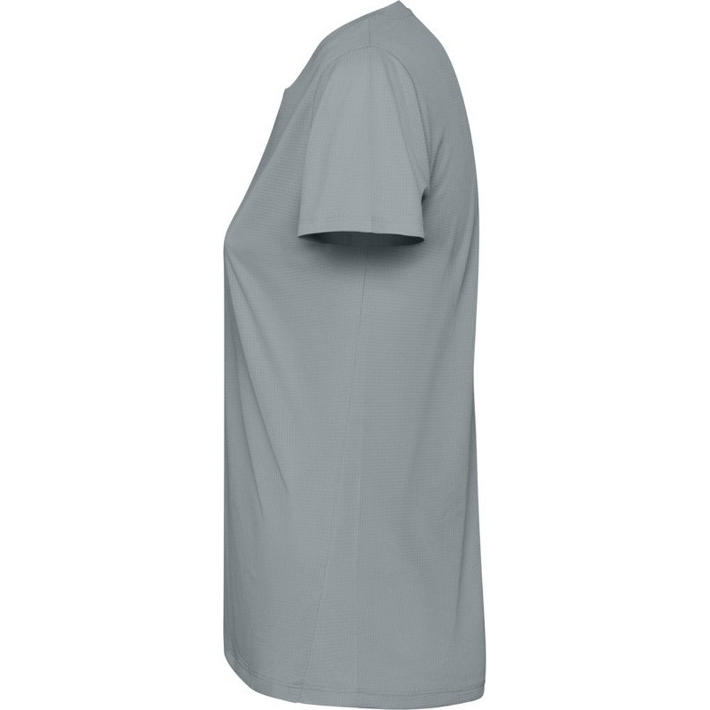 Grey - Lifestyle - Roly Womens-Ladies Estoril Short-Sleeved T-Shirt