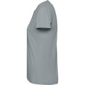 Grey - Lifestyle - Roly Womens-Ladies Estoril Short-Sleeved T-Shirt