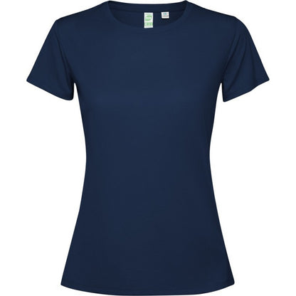 Navy Blue - Front - Roly Womens-Ladies Estoril Short-Sleeved T-Shirt