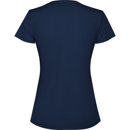 Navy Blue - Back - Roly Womens-Ladies Estoril Short-Sleeved T-Shirt
