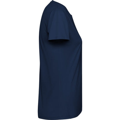 Navy Blue - Side - Roly Womens-Ladies Estoril Short-Sleeved T-Shirt