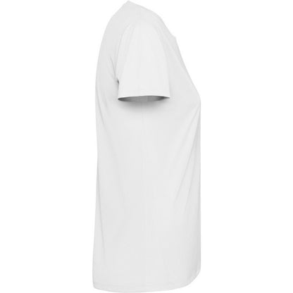 White - Side - Roly Womens-Ladies Estoril Short-Sleeved T-Shirt