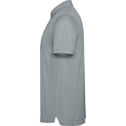 Grey - Lifestyle - Roly Mens Tormo Short-Sleeved Polo Shirt