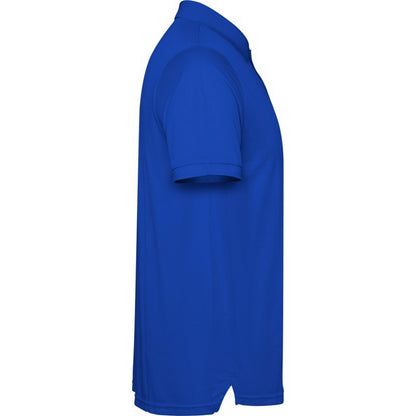 Royal Blue - Side - Roly Mens Tormo Short-Sleeved Polo Shirt