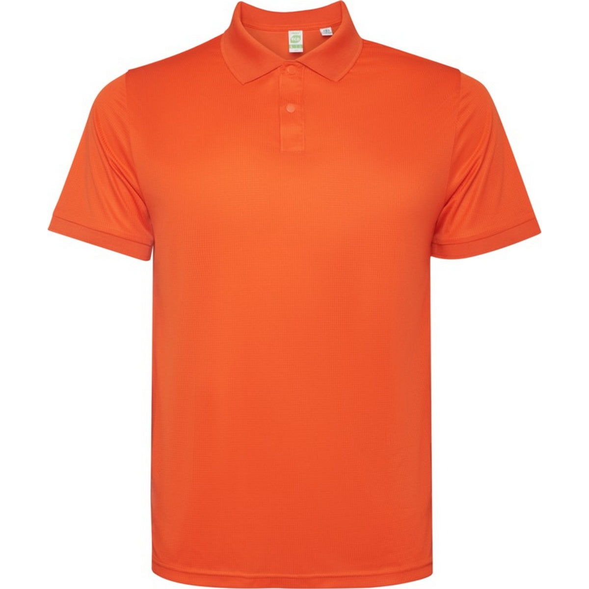 Fire Orange - Front - Roly Mens Tormo Short-Sleeved Polo Shirt