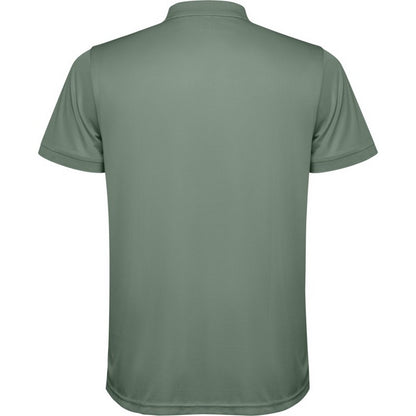 Laurel Green - Back - Roly Mens Tormo Short-Sleeved Polo Shirt