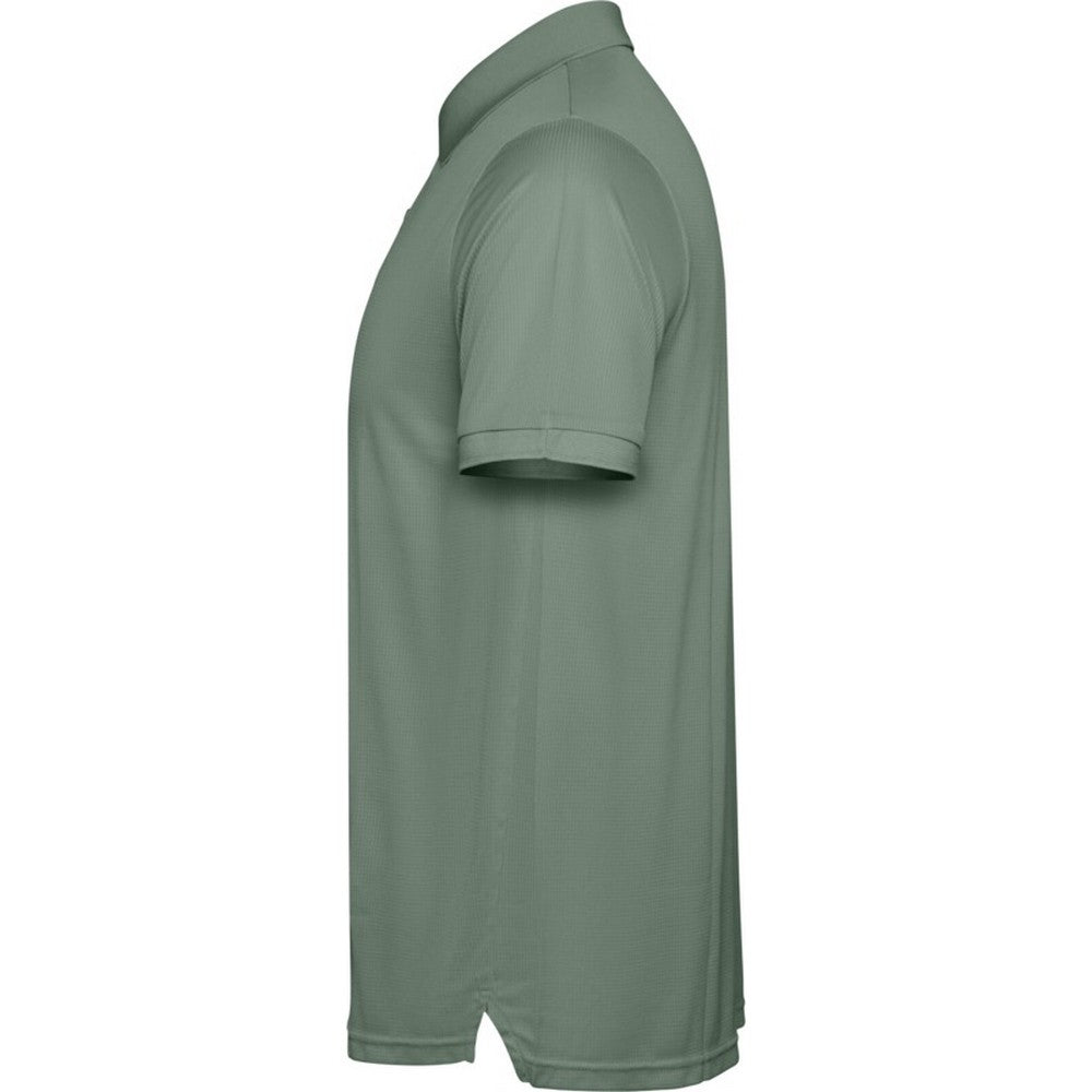 Laurel Green - Lifestyle - Roly Mens Tormo Short-Sleeved Polo Shirt