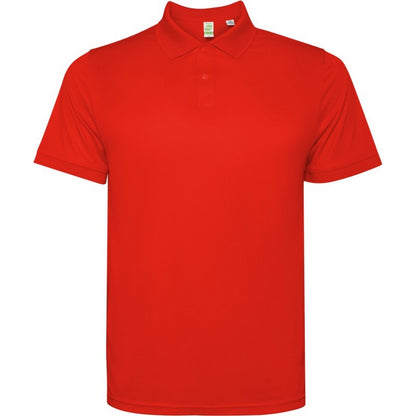 Red - Front - Roly Mens Tormo Short-Sleeved Polo Shirt
