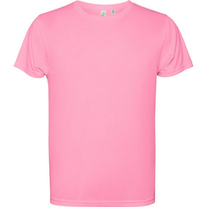 Silk Pink - Front - Roly Mens Estoril Short-Sleeved T-Shirt