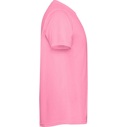 Silk Pink - Side - Roly Mens Estoril Short-Sleeved T-Shirt