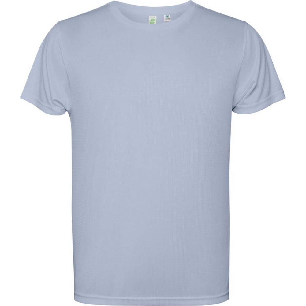 Zen Blue - Front - Roly Mens Estoril Short-Sleeved T-Shirt