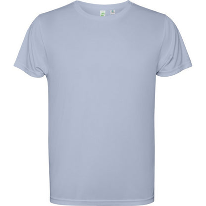 Zen Blue - Front - Roly Mens Estoril Short-Sleeved T-Shirt