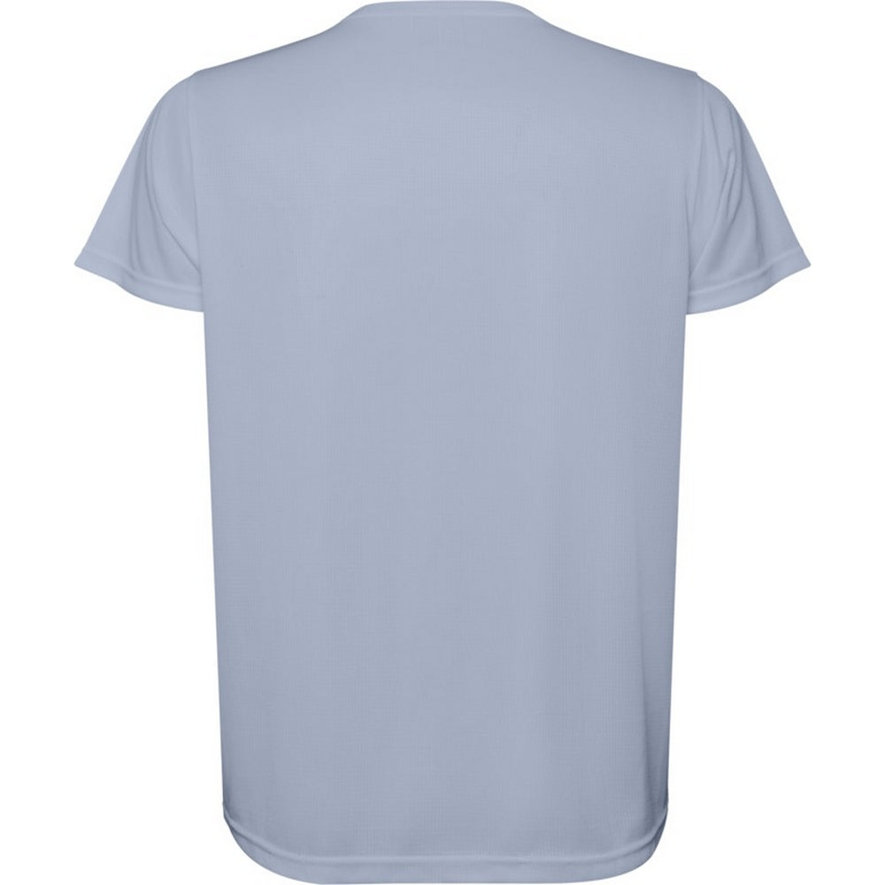 Zen Blue - Back - Roly Mens Estoril Short-Sleeved T-Shirt