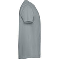 Grey - Side - Roly Mens Estoril Short-Sleeved T-Shirt