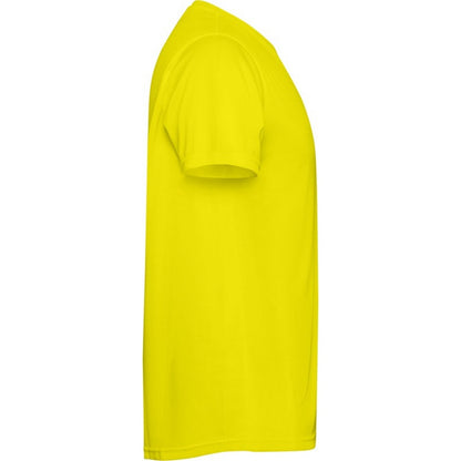 Fluorescent Yellow - Side - Roly Mens Estoril Short-Sleeved T-Shirt