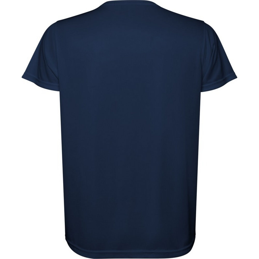 Navy Blue - Back - Roly Mens Estoril Short-Sleeved T-Shirt