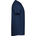 Navy Blue - Side - Roly Mens Estoril Short-Sleeved T-Shirt